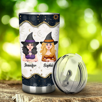 We're Not Sugar And Spice - Personalized Witch Tumbler