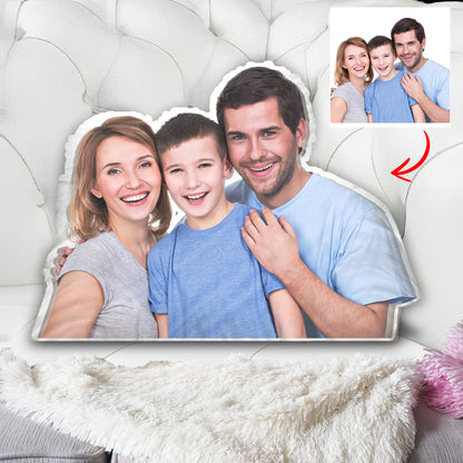 Custom Photo Humanoid - Personalized Family Shaped Pillow