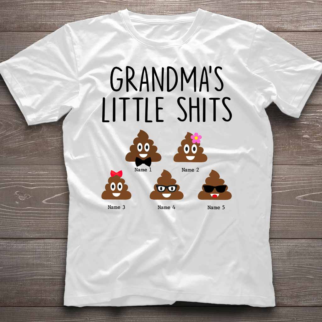 Grandma's Little Cuties - Personalized Mother's Day Grandma T-shirt and Hoodie