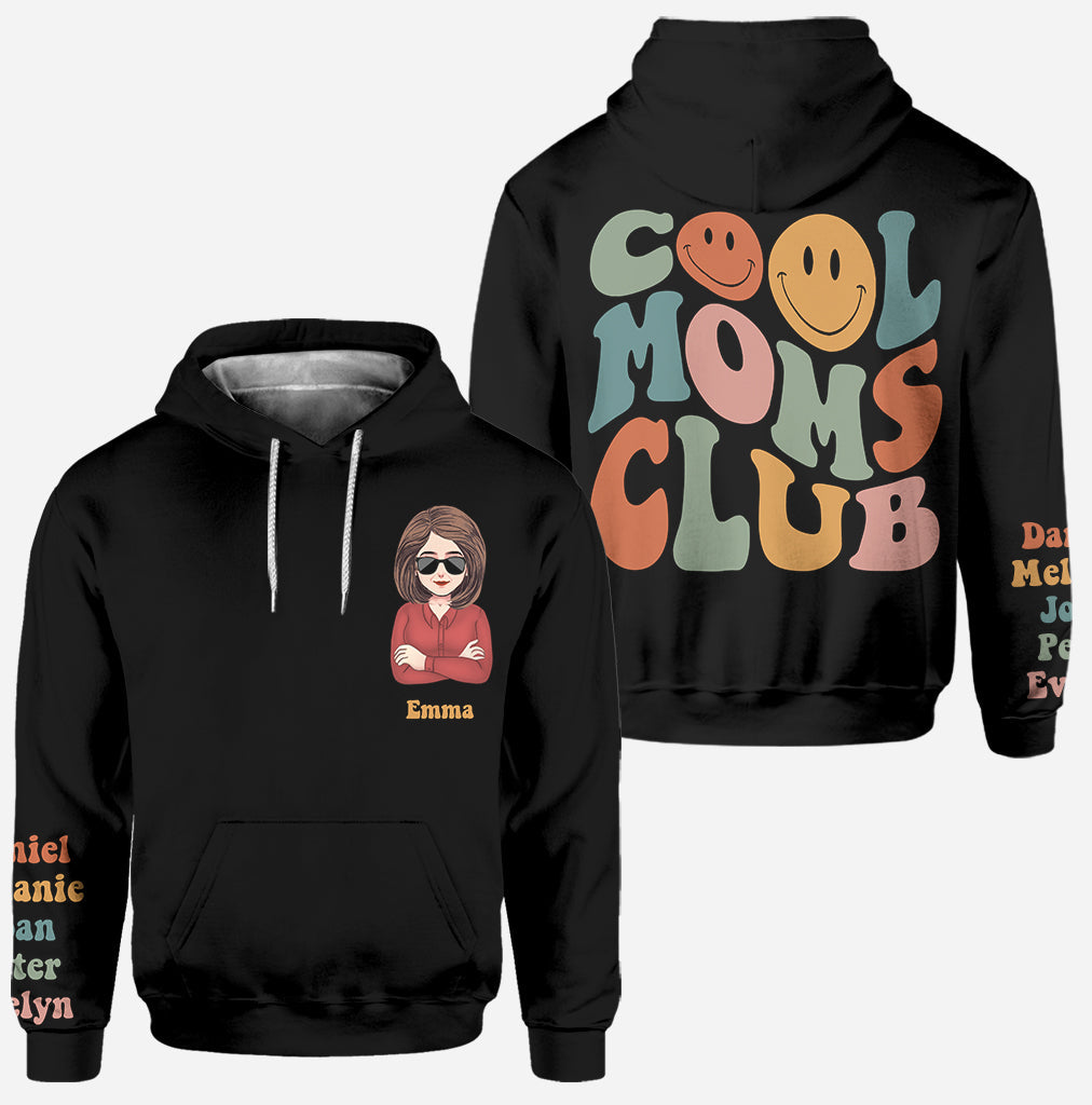 Cool Moms Club - Personalized Mother's Day Mother Hoodie and Leggings