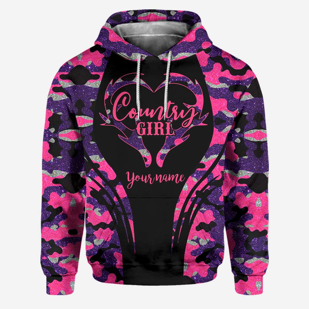 Country Girl - Personalized Hunting Hoodie and Leggings