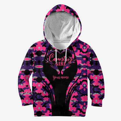 Country Girl - Personalized Hunting Hoodie and Leggings