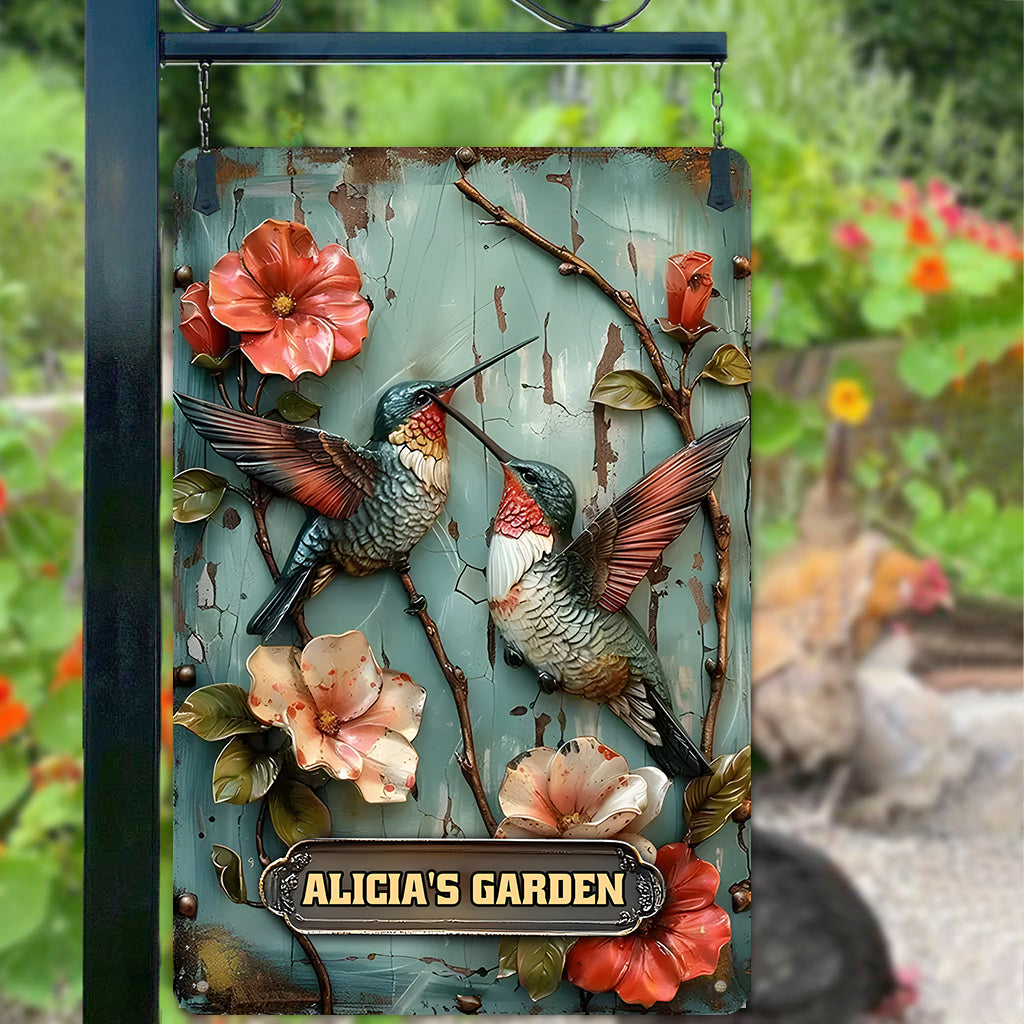 Your Garden - Personalized Gardening Cut Metal Sign