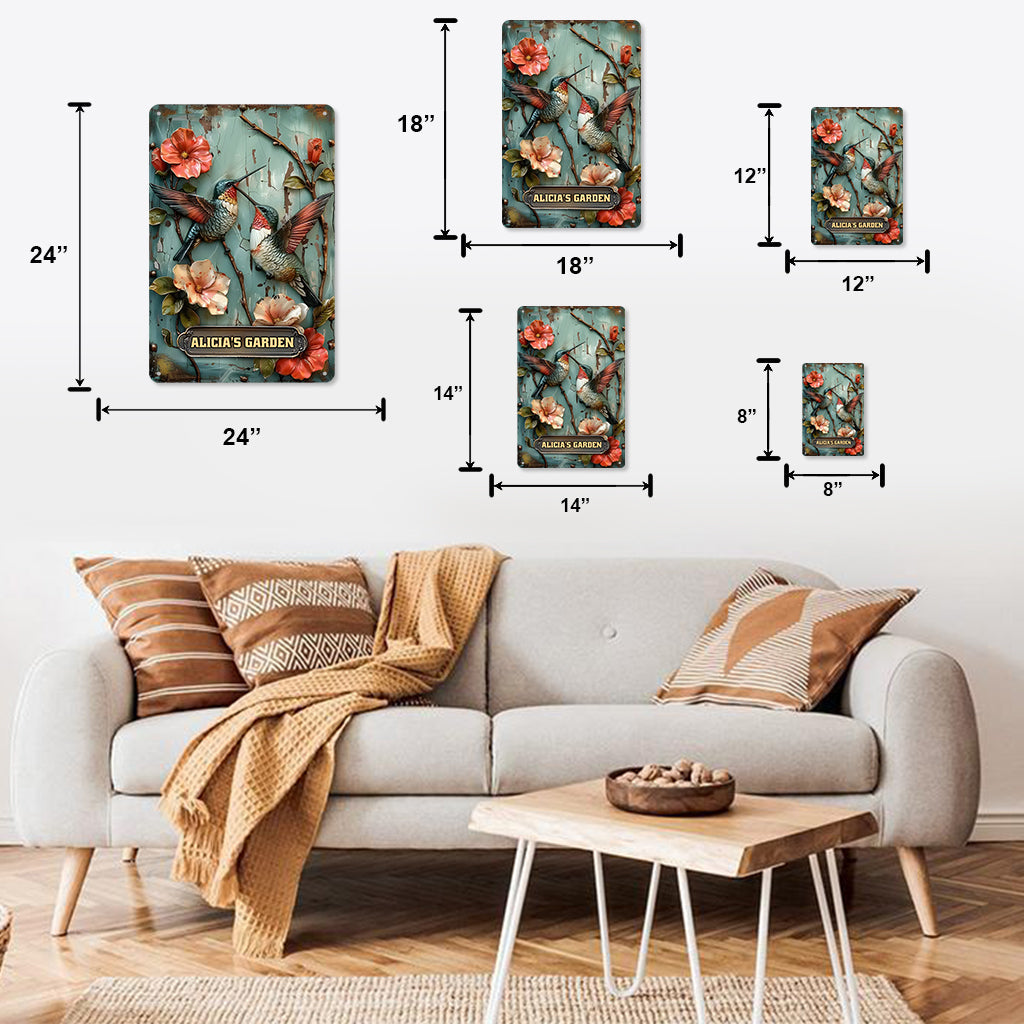 Your Garden - Personalized Gardening Cut Metal Sign