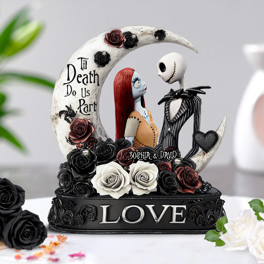 Til Death Do Us Part - Personalized Nightmare Custom Shaped Acrylic Plaque