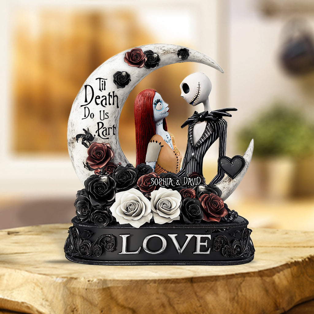 Til Death Do Us Part - Personalized Nightmare Custom Shaped Acrylic Plaque