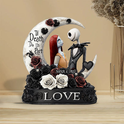 Til Death Do Us Part - Personalized Nightmare Custom Shaped Acrylic Plaque