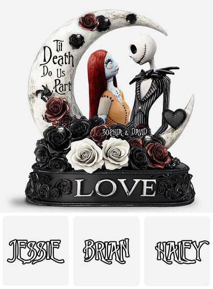 Til Death Do Us Part - Personalized Nightmare Custom Shaped Acrylic Plaque