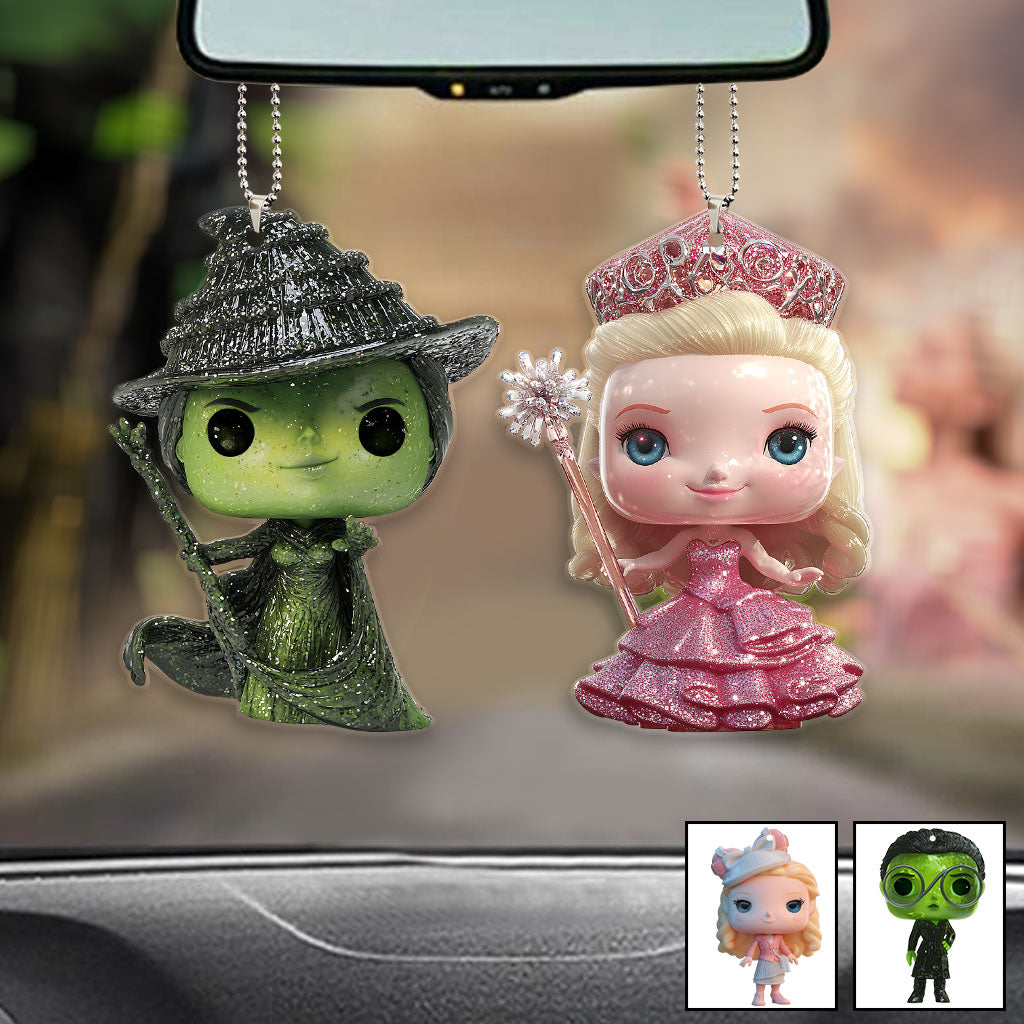 Wicked Changed For Good - Personalized Transparent Car Ornament