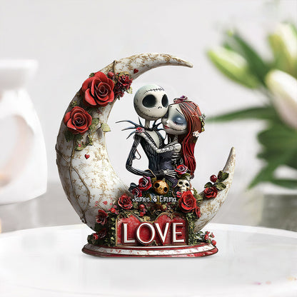 Til Death Do Us Part - Personalized Nightmare Custom Shaped Acrylic Plaque