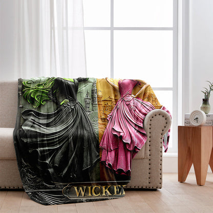 Changed For Good Witch & Princess - Personalized Blanket
