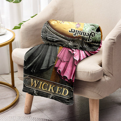 Changed For Good Witch & Princess - Personalized Blanket