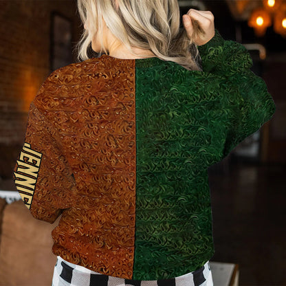 Changed For Good Witch & Princess - Personalized Ugly Sweater