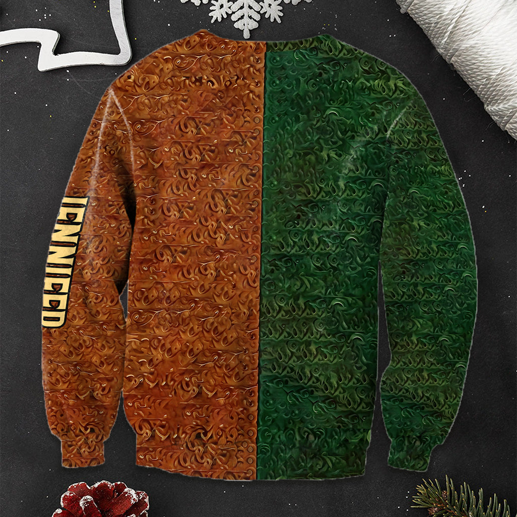 Changed For Good Witch & Princess - Personalized Ugly Sweater