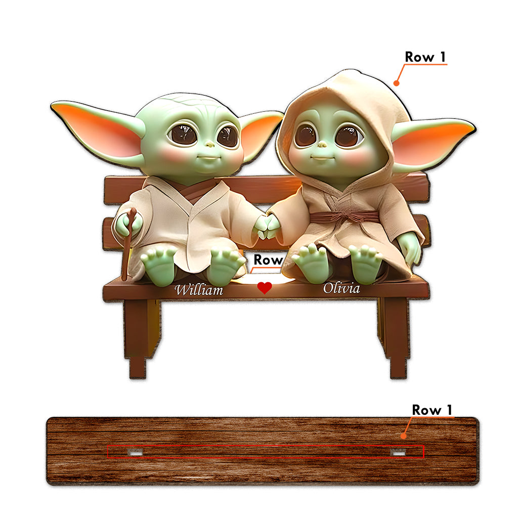 You & Me We Got This - Personalized The Force 1 Layered Big Freestanding