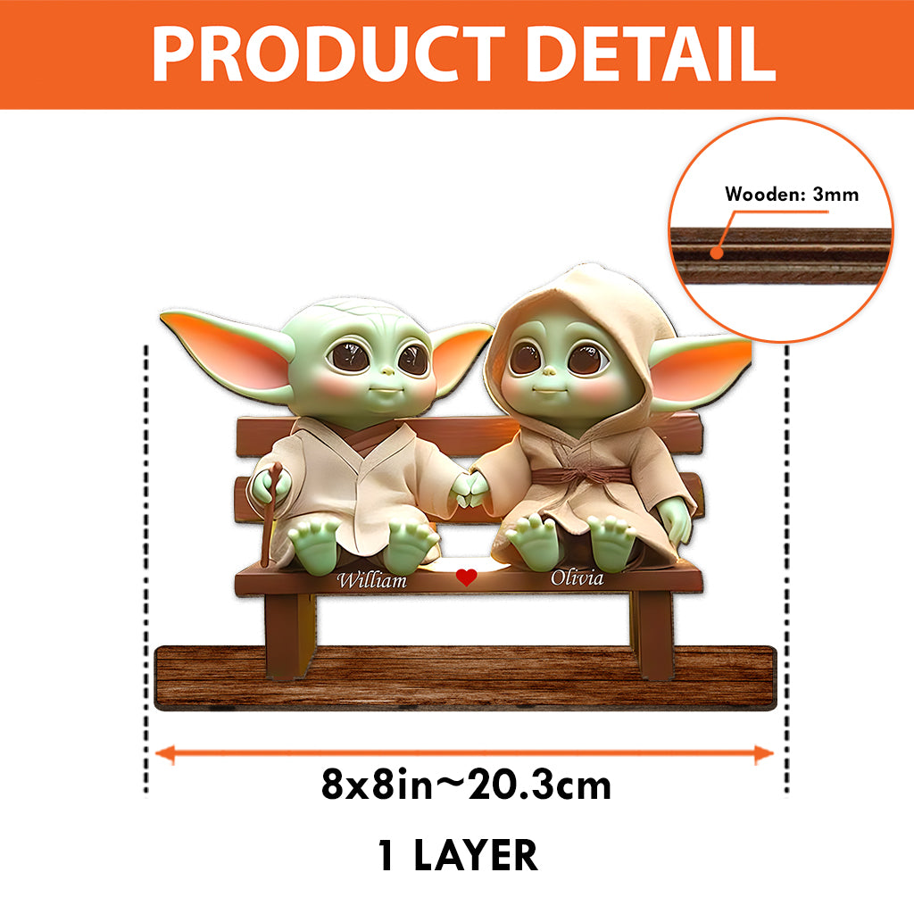 You & Me We Got This - Personalized The Force 1 Layered Big Freestanding