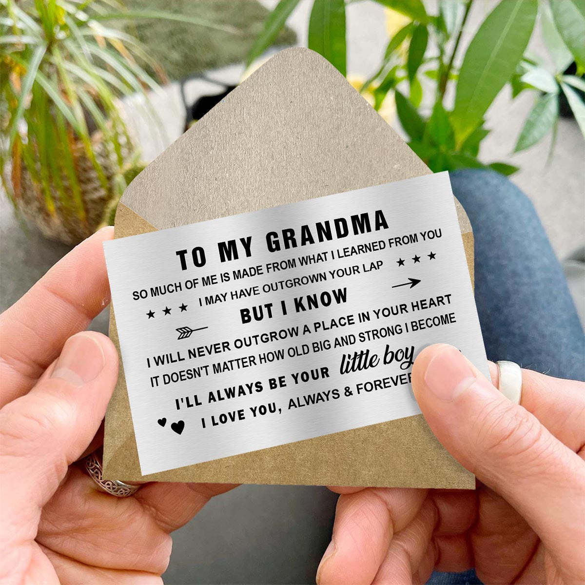 To My Dad - Gift for dad, grandma, grandpa, mom, uncle, aunt - Personalized Wallet Insert Card