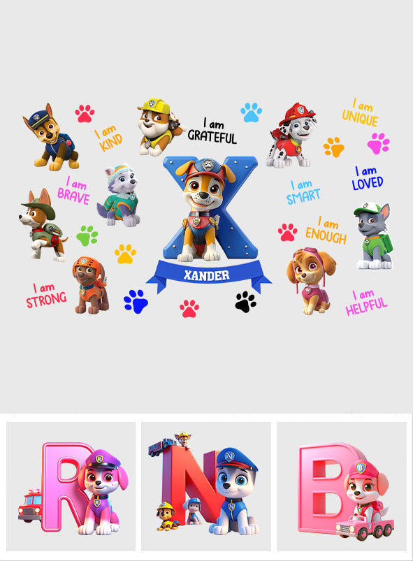 You Are Strong, You Are Brave - Personalized Kid Wall Decal