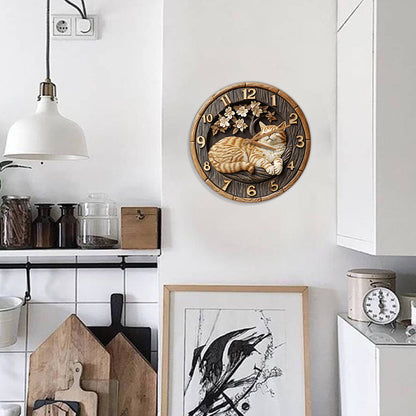 Love Cats - Cat Wall Clock