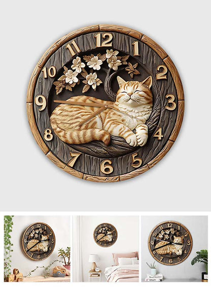 Love Cats - Cat Wall Clock