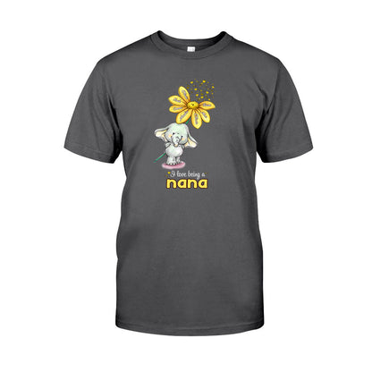 I Love Being A Nana - Personalized Mother's Day Grandma T-shirt and Hoodie