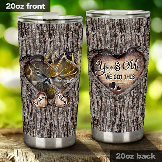 Hunting Lovers - Personalized Hunting Tumbler