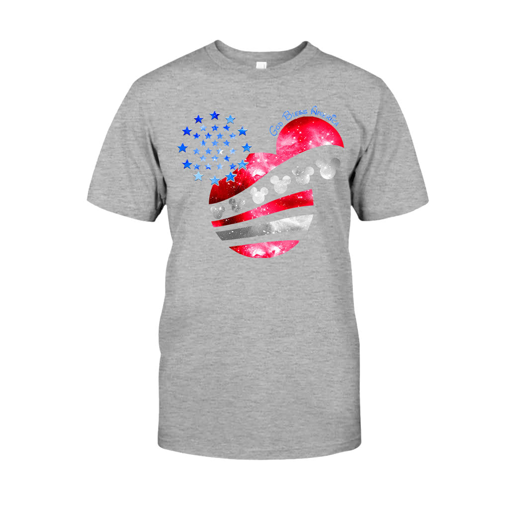 God Bless America Mouse Ears - Independence Day T-shirt and Hoodie