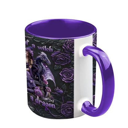Soul Of A Witch - Personalized Witch Accent Mug