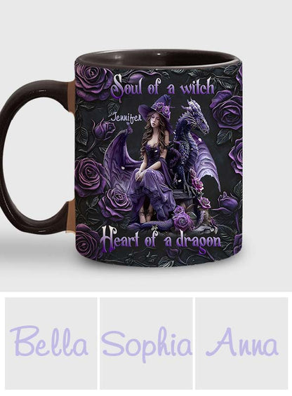 Soul Of A Witch - Personalized Witch Accent Mug