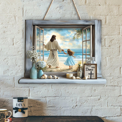 I Hope You Dance - Christian Custom Shaped Wood Sign