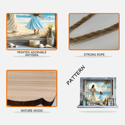 I Hope You Dance - Christian Custom Shaped Wood Sign