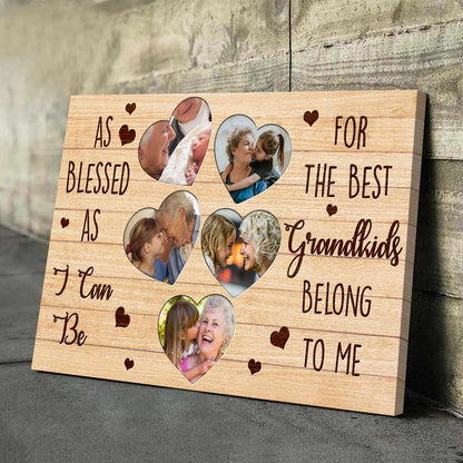 As Blessed As I Can Be - Personalized Mother's Day Grandma Poster