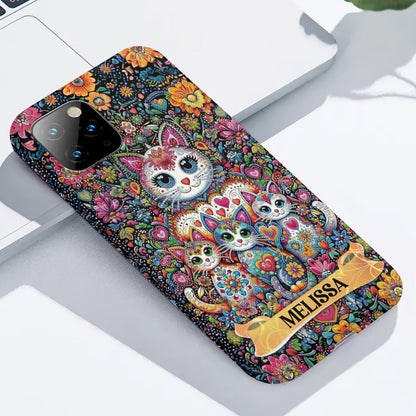 Beautiful Cats - Personalized Cat Full Print Phone Case