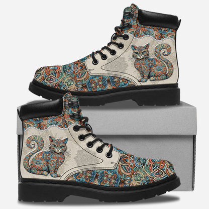 Beautiful Cat - Personalized Cat All Season Boots