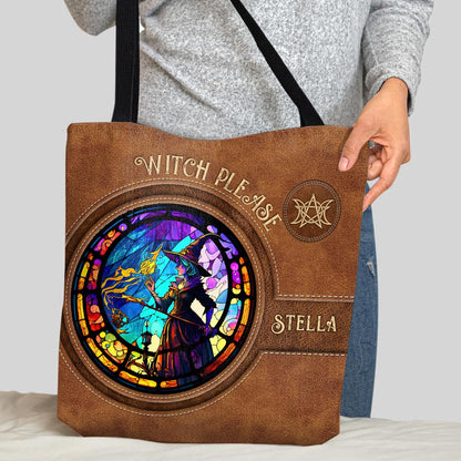 Witch Please - Personalized Witch Tote Bag