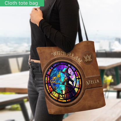 Witch Please - Personalized Witch Tote Bag