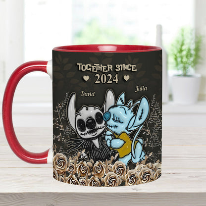 I See Your Scars - Personalized Ohana Accent Mug