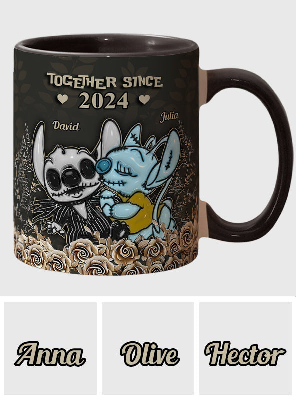 I See Your Scars - Personalized Ohana Accent Mug