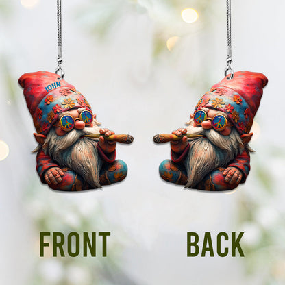 Hippie Soul - Personalized Hippie Car Ornament