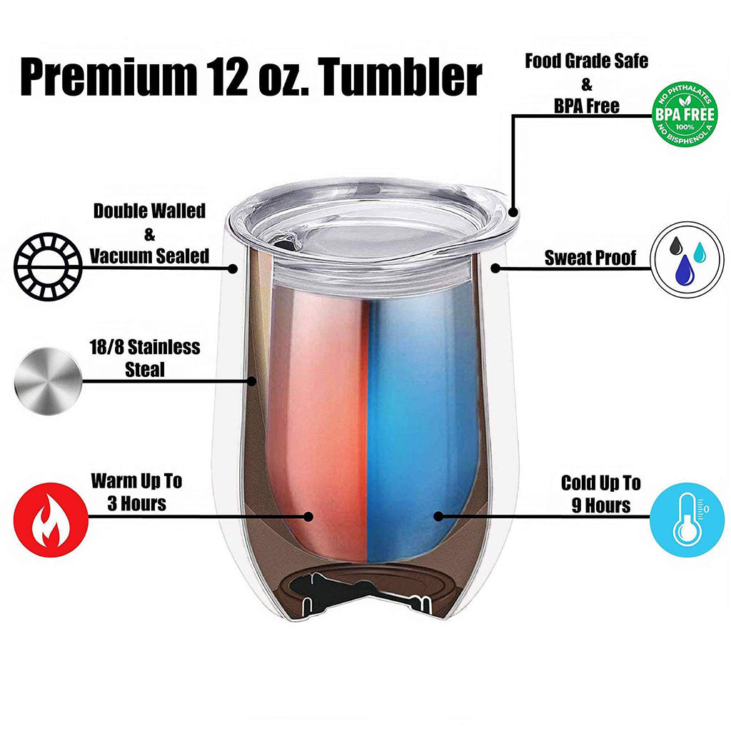 Mysterious Witch - Personalized Witch Wine Tumbler