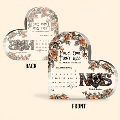 Till Death Do Us Part - Personalized Nightmare Custom Shaped Acrylic Plaque