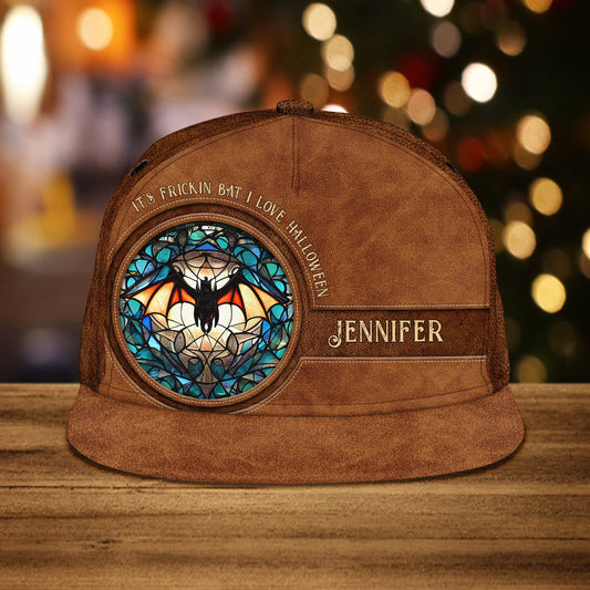 It's Frickin' Bat I Love Halloween - Personalized Witch Snapback