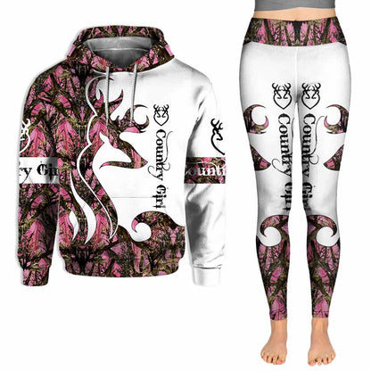 Hunting Girl Hoodie and Leggings 112021