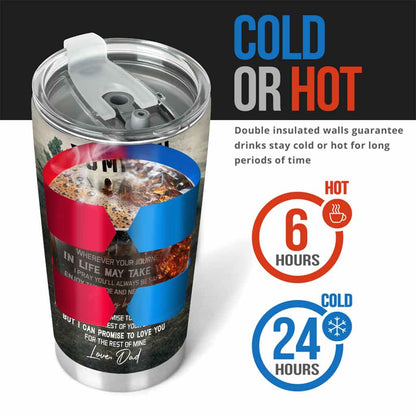 To My Son - Hunting Tumbler 112021