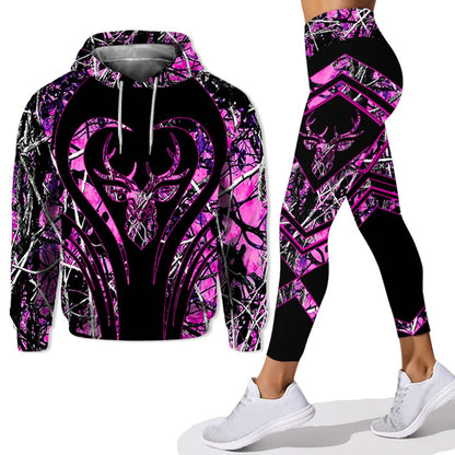 Hunting Girl - Hoodie and Leggings 112021
