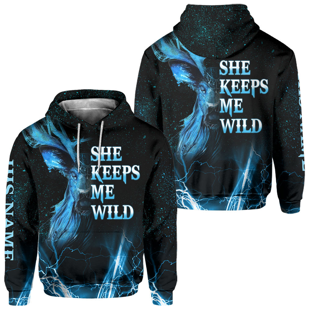 Hunting Couple - Personalized Couple Hunting Hoodie and Sweatpants