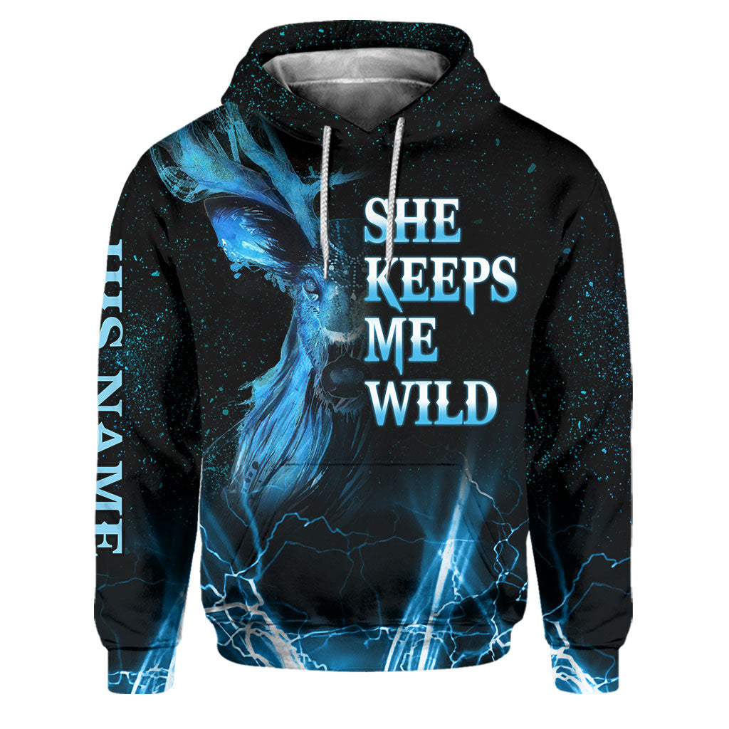Hunting Couple - Personalized Couple Hunting Hoodie and Sweatpants