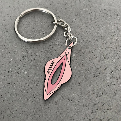 Couple Perfect Match - Personalized Couple Keychain