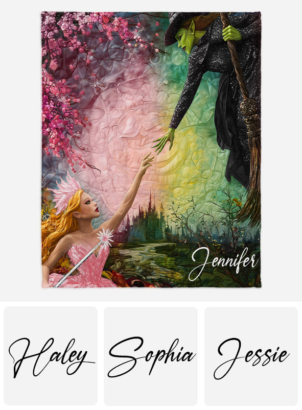 Changed For Good Witch & Princess - Personalized Blanket