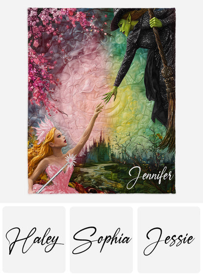 Changed For Good Witch & Princess - Personalized Blanket